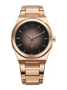 Fastrack Men Mother of Pearl Dial & Bracelet Style Straps Analogue Watch FV30024WM01