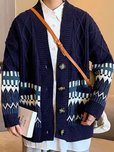 StyleCast x Revolte Men Cable Knit