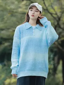 StyleCast x Revolte Men Colourblocked Longline Pullover