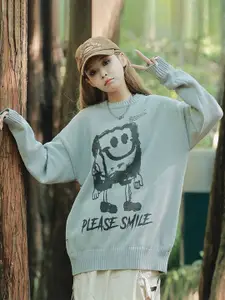 StyleCast x Revolte Men Printed Longline Pullover