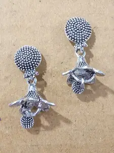 JMBW INTERNATIONAL Set Of 2 Sterling Silver-Plated Contemporary Drop Earrings