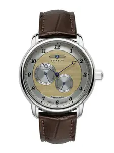ZEPPELIN Men Dial & Leather Straps Analogue Multi Function Automatic Watch 85685