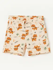 Juniors by Lifestyle Boys Printed Cotton Shorts