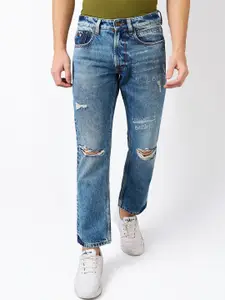 SPYKAR Men Relaxed Fit Mildly Distressed Heavy Fade Cotton Jeans