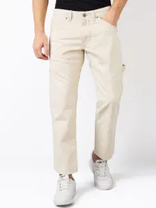 SPYKAR Men Relaxed Fit Low Distress Jeans