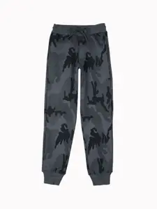 Gini and Jony Boys Printed Cotton Joggers