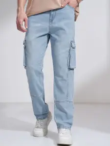 HIGHLANDER Men Straight Fit High-Rise Stretchable Jeans