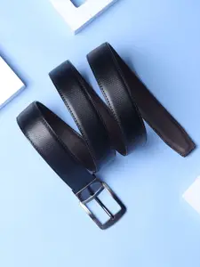 Provogue Men Textured Reversible Formal Belt