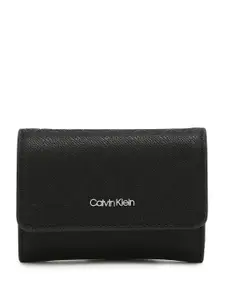 Calvin Klein Women PU Three Fold Wallet