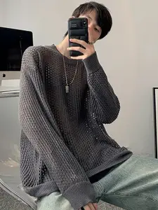 StyleCast x Revolte Men Cable Knit Pullover