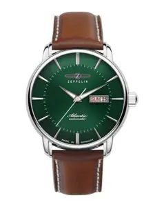 ZEPPELIN Men Dial & Leather Straps Automatic Motion Powered Watch 84664