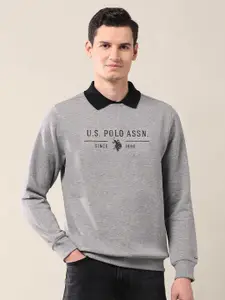 U.S. Polo Assn. Men Printed Sweatshirt
