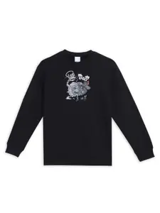 Puma x TMNT Youth Graphic Boys Printed Cotton Relaxed Fit Sweatshirt