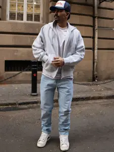 Powerlook Men Ice Blue Regular Fit Denim Jeans