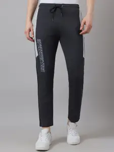 Richlook Men Printed Cotton Mid Rise Track Pants