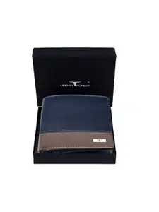 URBAN FOREST Men Leather Two Fold Wallet