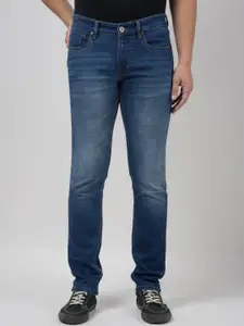 Numero Uno Men Skinny Fit Low-Rise Light Fade Stretchable Jeans