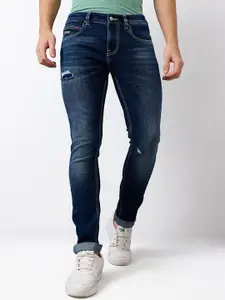 SPYKAR Men Slim Fit Low-Rise Low Distress Jeans