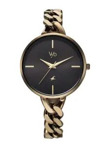 Fastrack Women Dial & Bracelet Style Straps Analogue Watch FV60062QM01W