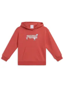 Puma Girls Hello Kitty And FriendsCotton Hooded Sweatshirts