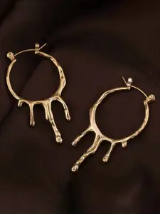 PALMONAS Contemporary Hoop Earrings