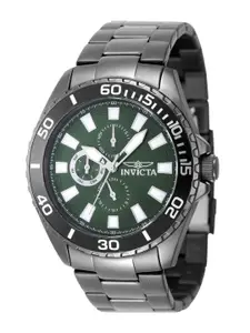 Invicta Men Dial & Stainless Steel Bracelet Style Straps Analogue Watch 29930