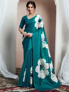 KALINI Floral Silk Blend Saree
