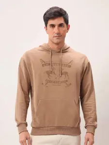U.S. Polo Assn. Denim Co. Men Printed Hooded Sweatshirt