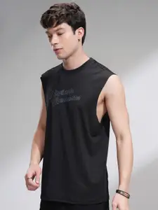 HIGHLANDER Men Relaxed Fit Round Neck Sleeveless Tank Top