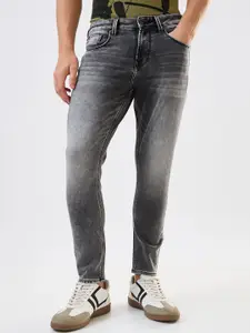 SPYKAR Men Slim Fit Mid-Rise Heavy Fade Jeans