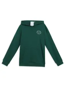 PUMA x Harry Potter Boys Printed Cotton Relaxed Fit Hoodie