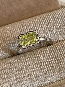 StyleCast Artificial Stones Studded Circular Shaped Finger Ring