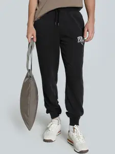 Puma Class Washed Men Printed Pure Cotton Mid Rise Sweatpants