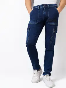 SPYKAR Men Low Distress Jeans