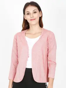 ECOLINE Clothing Eco Friendly V-Neck Open Front Shrug