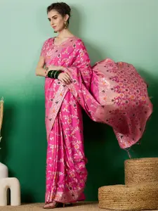 DEVATITHI Staple Dola Jacquard Saree