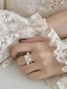 StyleCast Beaded-Studded Finger Ring