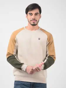 Numero Uno Men Colourblocked Round Neck Sweatshirt
