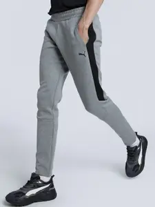 Puma Evostripe Core Men Brand Logo Printed Pure Cotton Slim Fit Track Pants