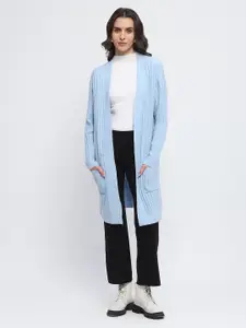 Madame V-Neck Longline Open Front Shrug