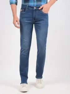Numero Uno Men Slim Fit Mid-Rise Light Fade Stretchable Jeans