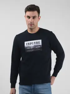 Numero Uno Men Printed Round Neck Sweatshirt