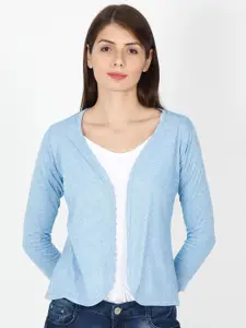 ECOLINE Clothing Eco Friendly V-Neck Open Front Shrug