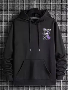 ZEN1 FASHION Men Printed Hooded Sweatshirt