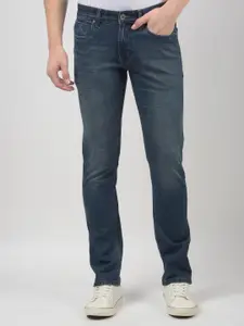 Numero Uno Men Skinny Fit Low-Rise Light Fade Stretchable Jeans