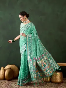 DEVATITHI Woven Design Zari Saree