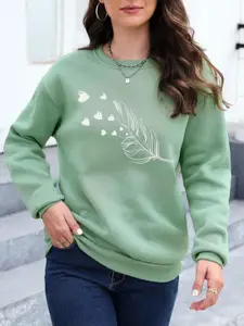 KASHIAN Women Printed Sweatshirt