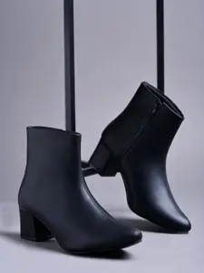 Shoetopia Girls Pointed Toe Regular Boots