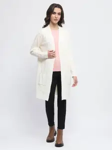 Madame V-NeckLongline Open Front Shrug