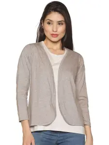 ECOLINE Clothing Eco Friendly V-Neck Open Front Shrug